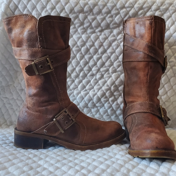 Calf height boots,  Beautiful,  unique Gino Ventori - Picture 1 of 3